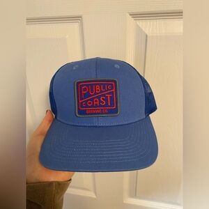 Public Coast Blue Trucker Hat